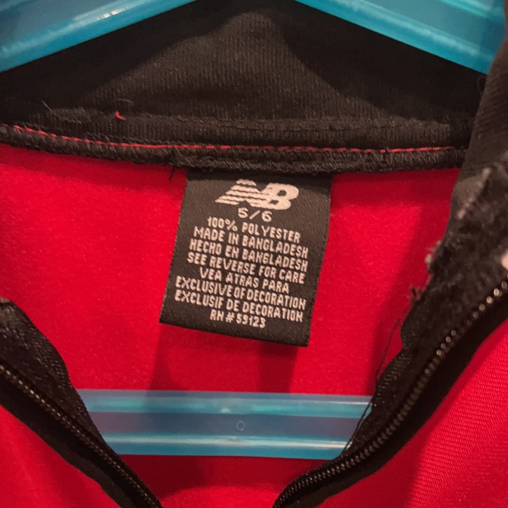 FREE❗️w/Purchase NEW BALANCE Sweatshirt Jacket Boy 5 - Picture 3 of 5